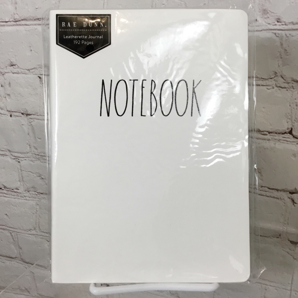 🚨FLASH SALE🚨Rae Dunn Leatherette notebook/journal
